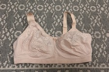 New Wacoal Visual Effects Wire Free Minimizer Bra - Size 34G - Sand -  852210