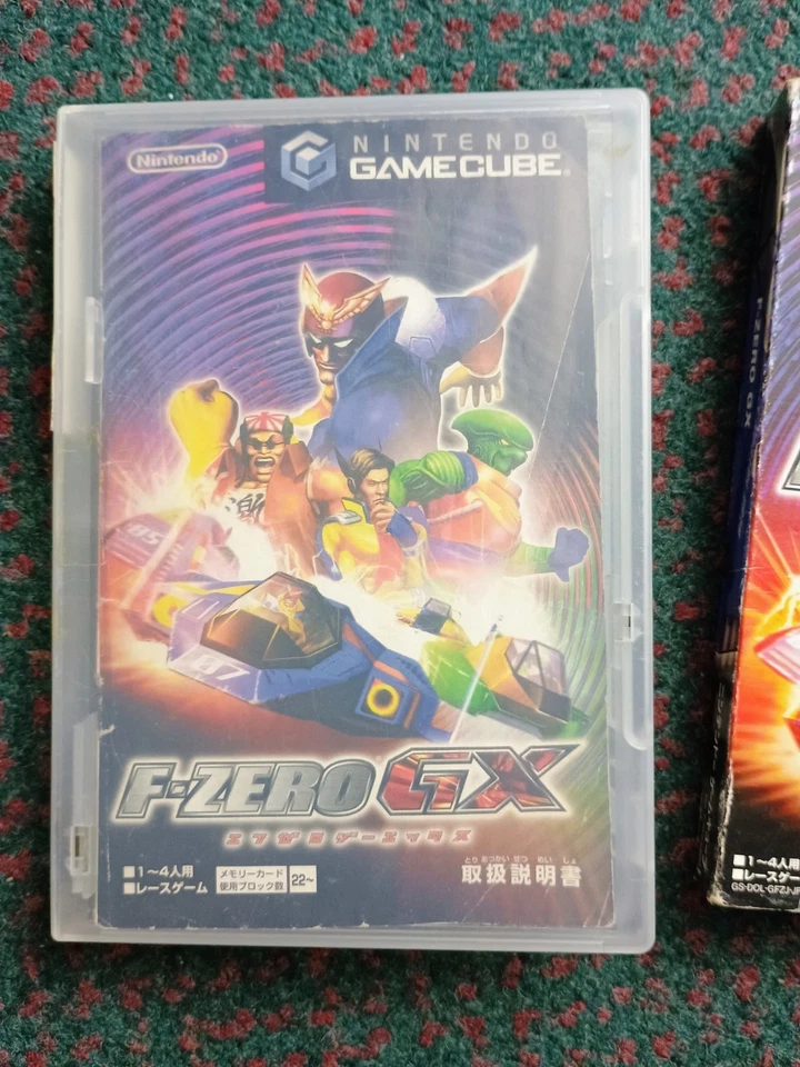 Nintendo Gamecube F-Zero GX con Cartucho, Estuche, Manual Región Japón Foto 3 de 4