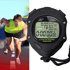 Digital Stopwatch Timer with 100 Lap Memory and Timer Countdown for Sports