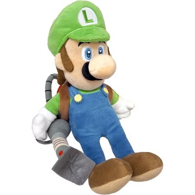 Super Mario Luigi Mansion 2 Luigi Poltergust Plüsch San-ei Japan Offiziell