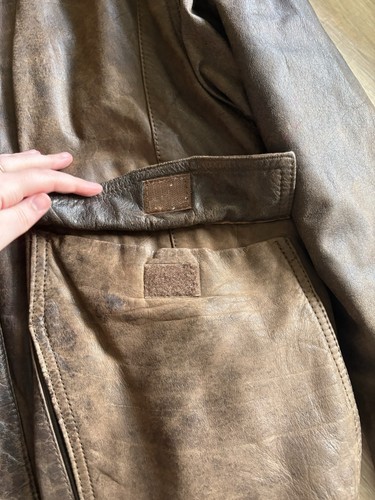 Vintage Adventure Bound Leather Jacket - Picture 5 of 5
