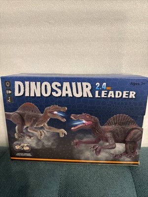 Dinosaur Leader 2.4GZ Remote Control Walking Roaring Flexible Movement Ages 3+