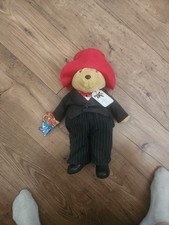 Paddington Bear Special Edition Bear Red Hat Black Suit vintage Millennium