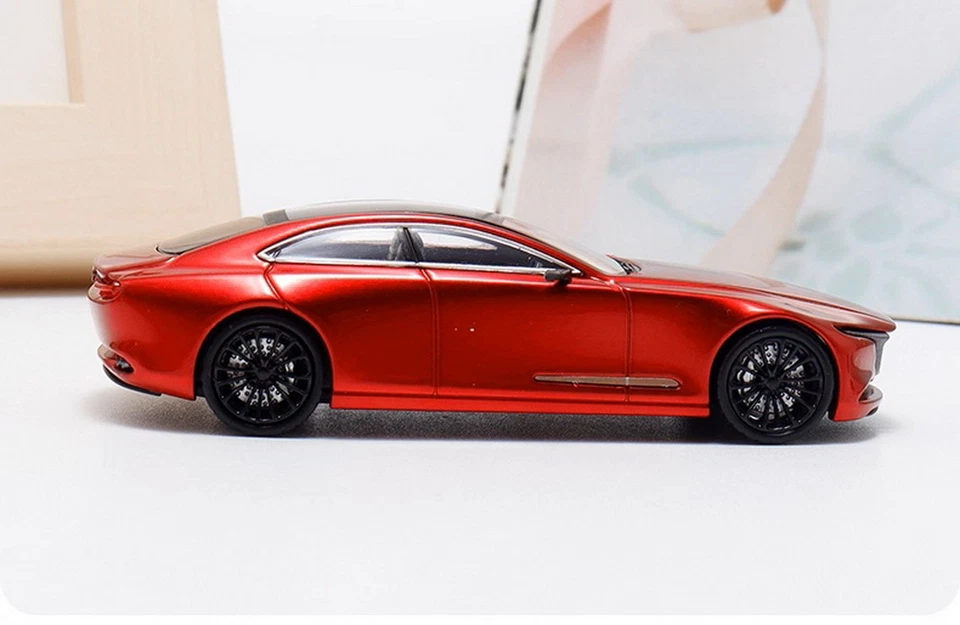 RM масштаб 1/64 Mazda RX-VISION купе концепт красный литая модель автомобиля игрушка подарок - Изображение 3 из 4
