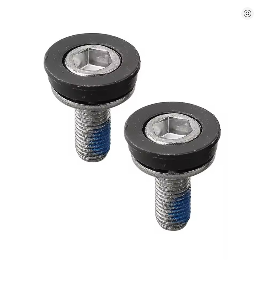 Square Tapered Spindle Screw M8 15mm JIS / ISO Crank Bolt for Truvativ 2 unit