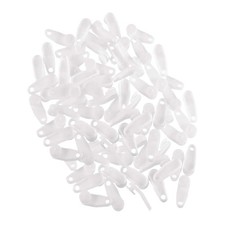 50 Pieces Curtain Glider Hooks for Window and Shower Curtain Sturdy Curtain