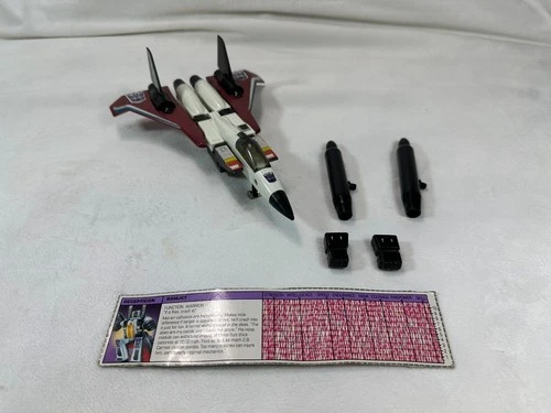 Vintage Ramjet 1985 Transformers  -- complete with data card