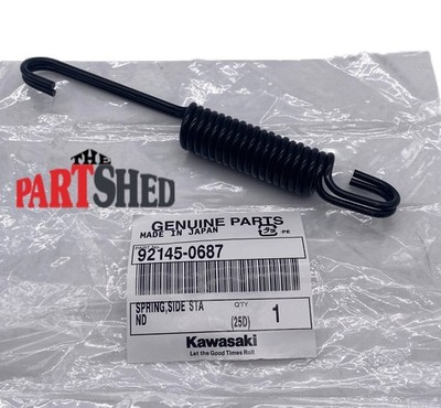 NEW OEM KAWASAKI VULCAN 1996 - 2024 GENUINE KICK STAND TENSION SPRING 92145-0687