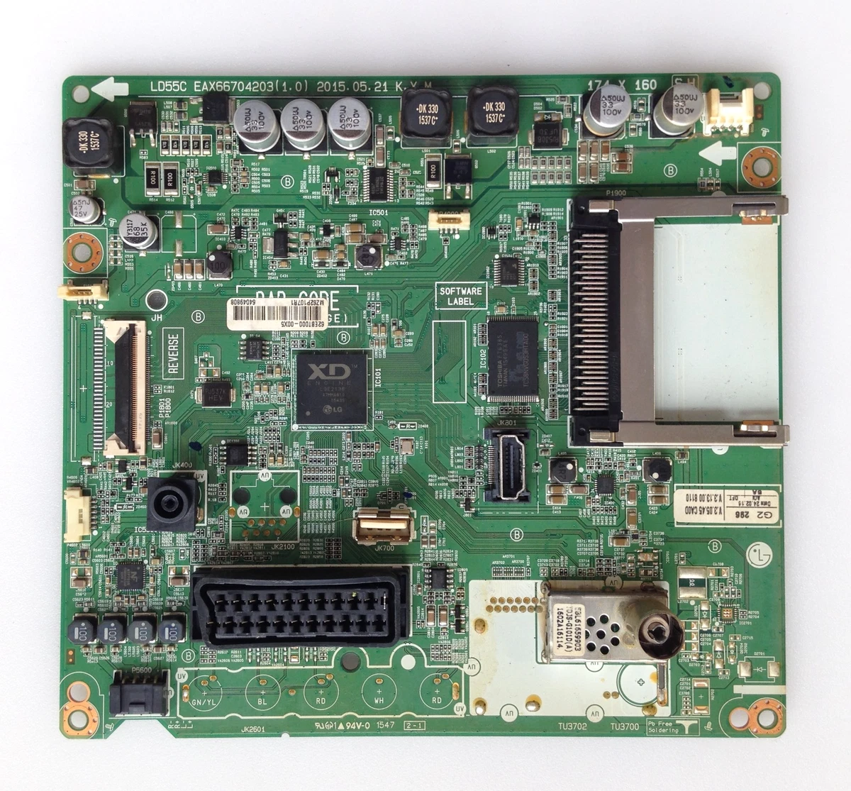 Carte Mère LG 50LF6090 - Référence EBT63728402, Ouverte Jamais Utilisée