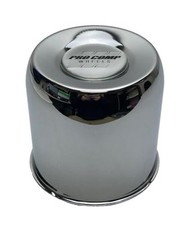 Chrome Push Thru Wheel Center Cap 2425016