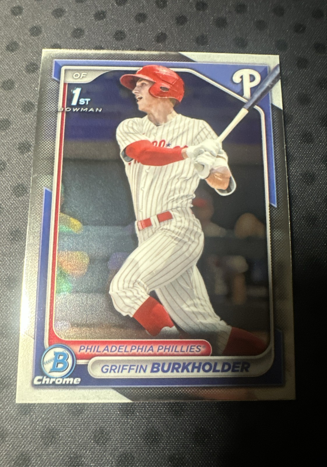 2024 Bowman Draft - Chrome Griffin Burkholder #BDC-60 (RC)