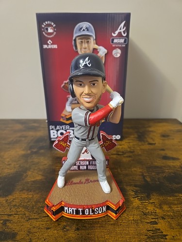 Matt Olson Atlanta Braves #69 Of 123 Single-Season Home Run Record W/BOX!