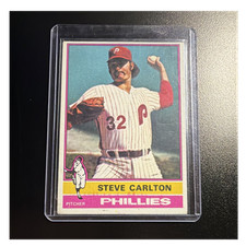 Topps 1976 Steve Carlton #355 Philadelphia Phillies Baseball Card MLB