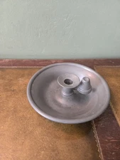 Antique James Dixon & Sons Sheffield Pewter Chamberstick  Candleholder Model 388