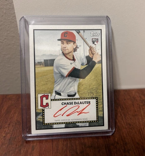Chase DeLauter 2024 Topps Chase DeLauter #458 Auto