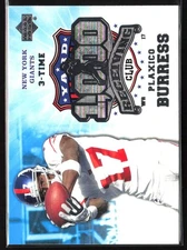 2006 Upper Deck #1KRE-PB Plaxico Burress 1000 Yard Receiving Club