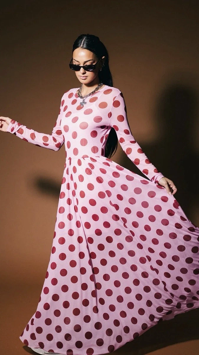 Polka Dot Maxi Dresses for Women for sale | eBay Polka Dot Maxi Dresses for Women for sale | eBay