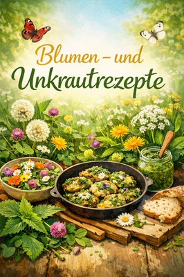 Blumen- & Unkraut - Rezepte  - E Book