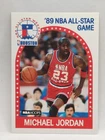 Michael Jordan # 21 NBA Hoops 1989-90 All-Star Game Chicago Bulls Card HOF