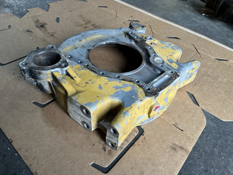 CATERPILLAR CAT CAT C10 C12 CARCASA VOLANTE MOTOR DIÉSEL 148-1973 OEM Foto 3 de 4