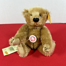 Steiff Cinnamon Bear 16cm Historic Miniature Mohair Jointed w/ Tags 029073