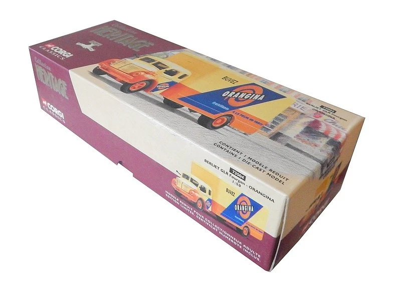 Berliet GLR fourgon  "Orangina" CORGI - Photo 2/2