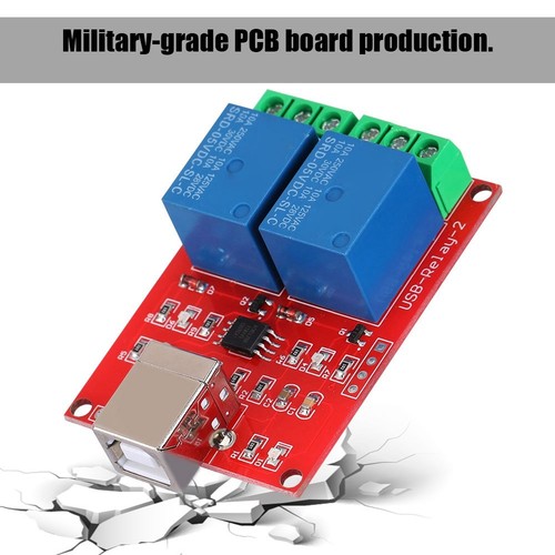 2-Channel 5V Computer USB Smart Switch Controller PC Relay Drive Module Expa SAL - Afbeelding 4 van 7