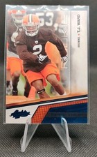 2010 Panini ABSOLUTE BLUE SPECTRUM /75 #189 T.J. Ward Rookie Browns Card