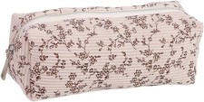 Pencil Pouch Aesthetic Pencilcase, Pencil Case Corduroy, Cute Floral Pencil Bag
