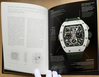Richard Mille RM 11-02 Le Mans Classic 2016 Hardcover Book Catalog Rare - Bild 1 von 4