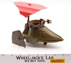 Desert Sail Skiff Mini Rig 100% Complete Star Wars ROTJ 1983 Kenner Vehicle