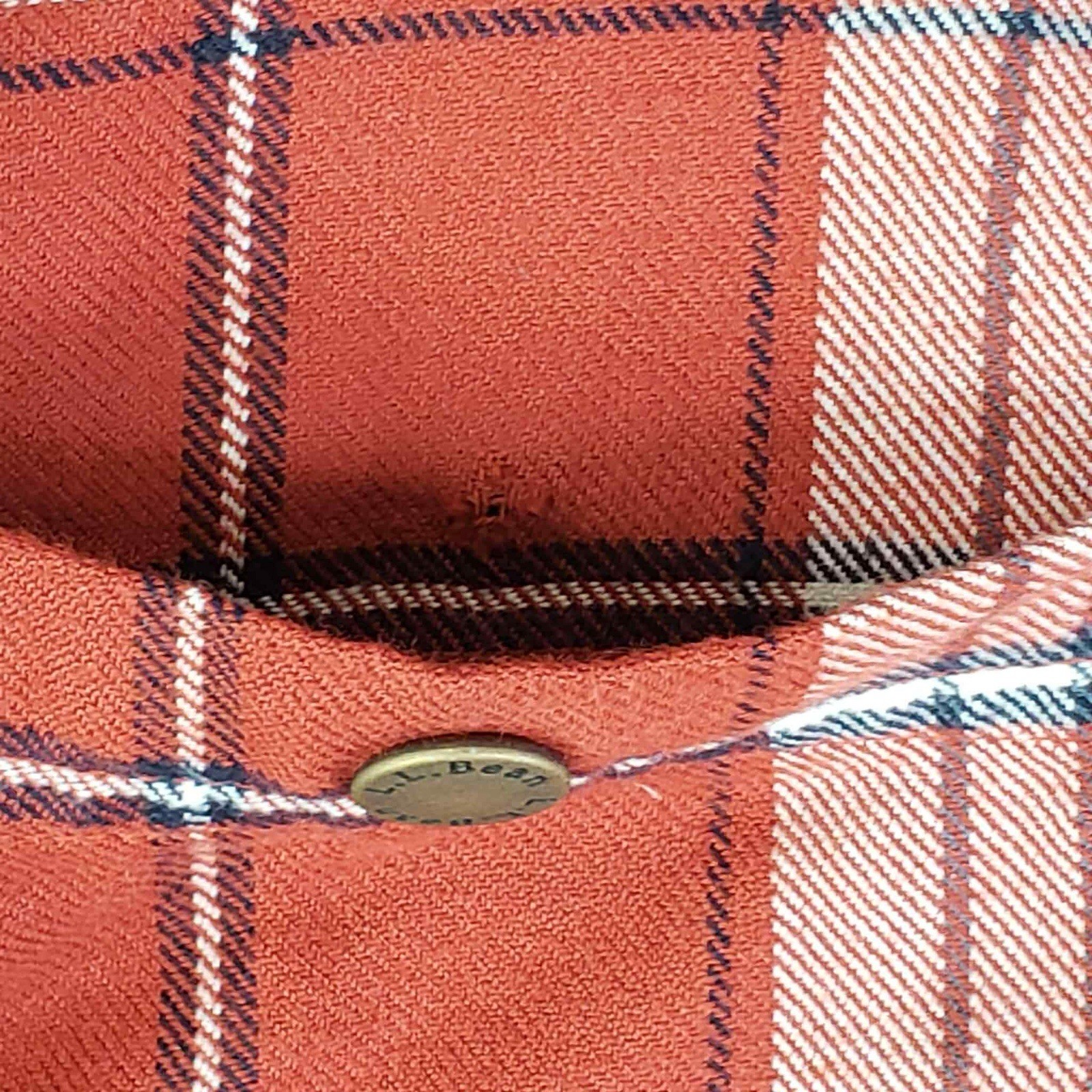 LL Bean Button Down Shirt LS Snap Button Men’s Si… - image 6