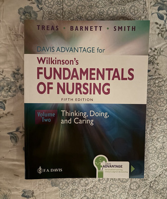 F.A. Davis Davis Advantage Fundamentals of Nursing 5th Ed Vol 2