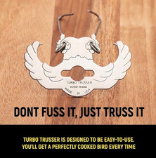 Turbo Trusser Poultry Trussing Tool Chicken Turkey Roaster Made in USA K9