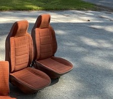 Volkswagen Rabbit Mk1 Seats Oem Original Front Seats
