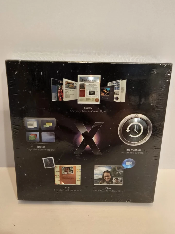 NEW SEALED Apple Mac OS X Version 10.5.6 Leopard MC094Z/A - Image 2 of 4