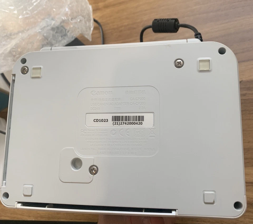 Canon Selphy CP730 Stampante Fotografica Compatta con Scatola, Cavi e Manuali - Imagen 4 de 4