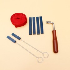8 Pcs Professional Piano Tuning Mute Kit Tuning Hammer Lever Tuner Tools