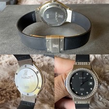 Hublot MDM Geneve 1391.5.054 Women’s Diamond Watch 28mm Black Dial 5