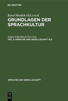 Sprache Und Gesellschaft Grundlagen Der Sprachkultur