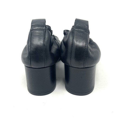 NUEVO Tacón Everlane The Day en Cuero Italiano Negro, Para Mujer Talla 7.5, $175 - Imagen 11 de 12