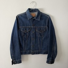 VINTAGE 1960s LEVI  S 70505-0217 BIG E DENIM JACKET 1INDIAN MOTORCYCLE SIZE 38