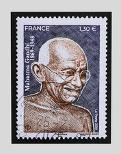 FRANCE 2019 - YT 5346 MAHATMA GANDHI - OBLITÉRÉ