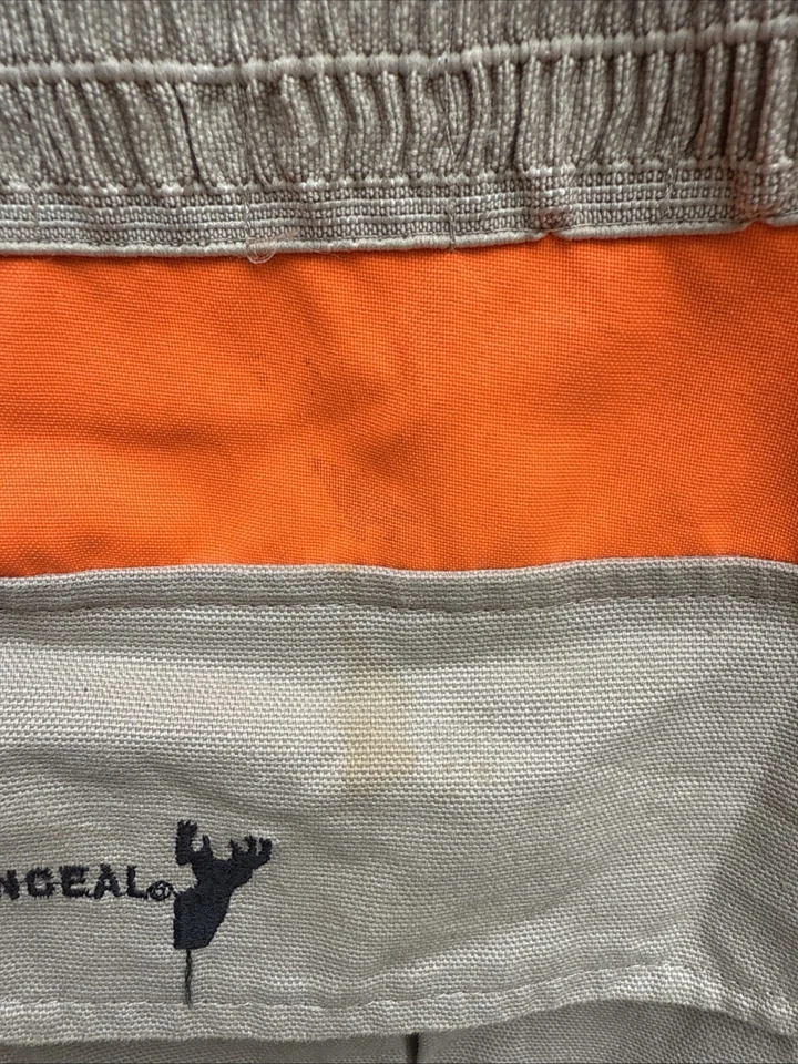 Vintage Winchester Conceal Hunting Vest XL Vest Tan & Orange Duck See Note - Image 2 of 4