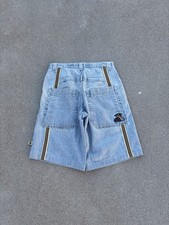 Vintage Blue Denim Jnco Slugs Grail Jorts Size 33