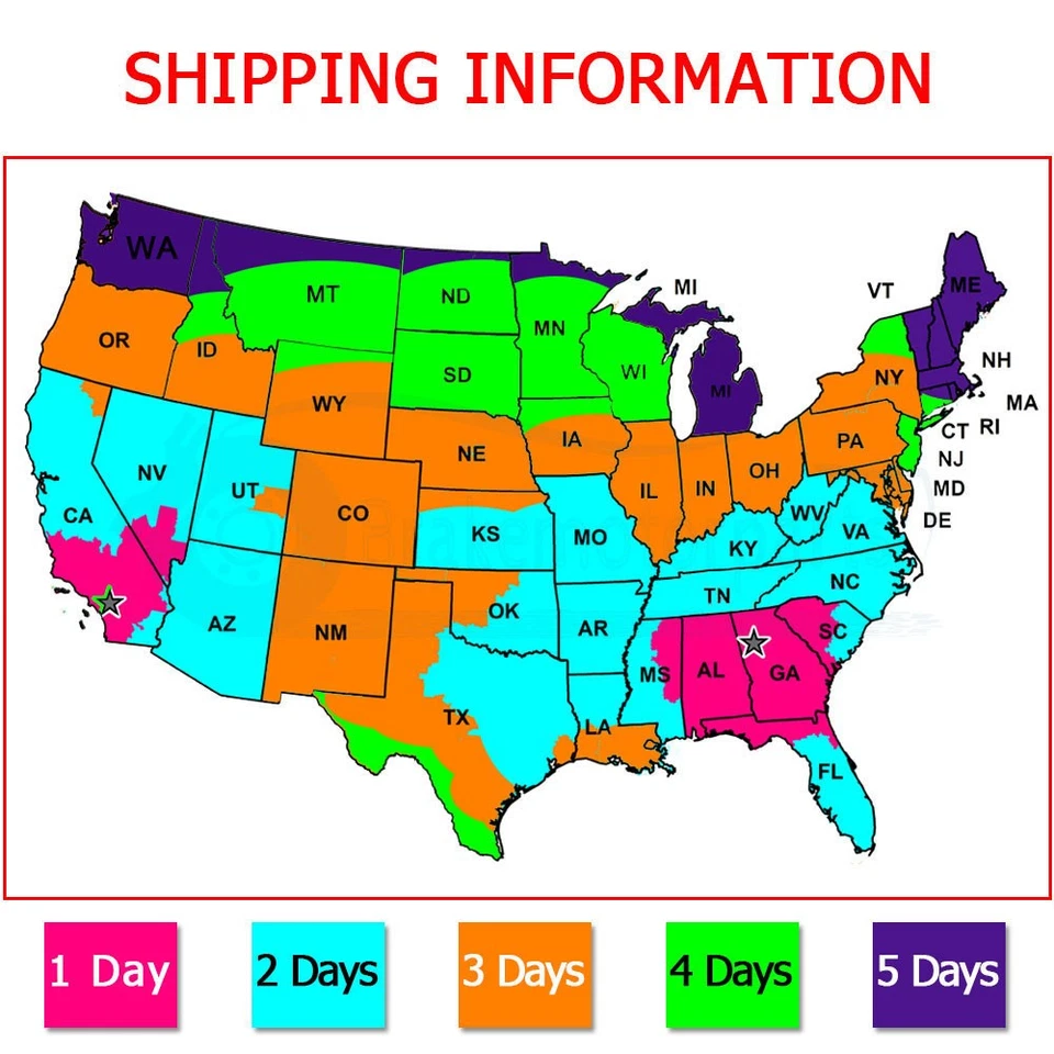 4X Front Brake Ceramic Pads Low Dust For BMW 760i 2004 2005 2006 BMW 528xi 2008 - Image 2 of 4