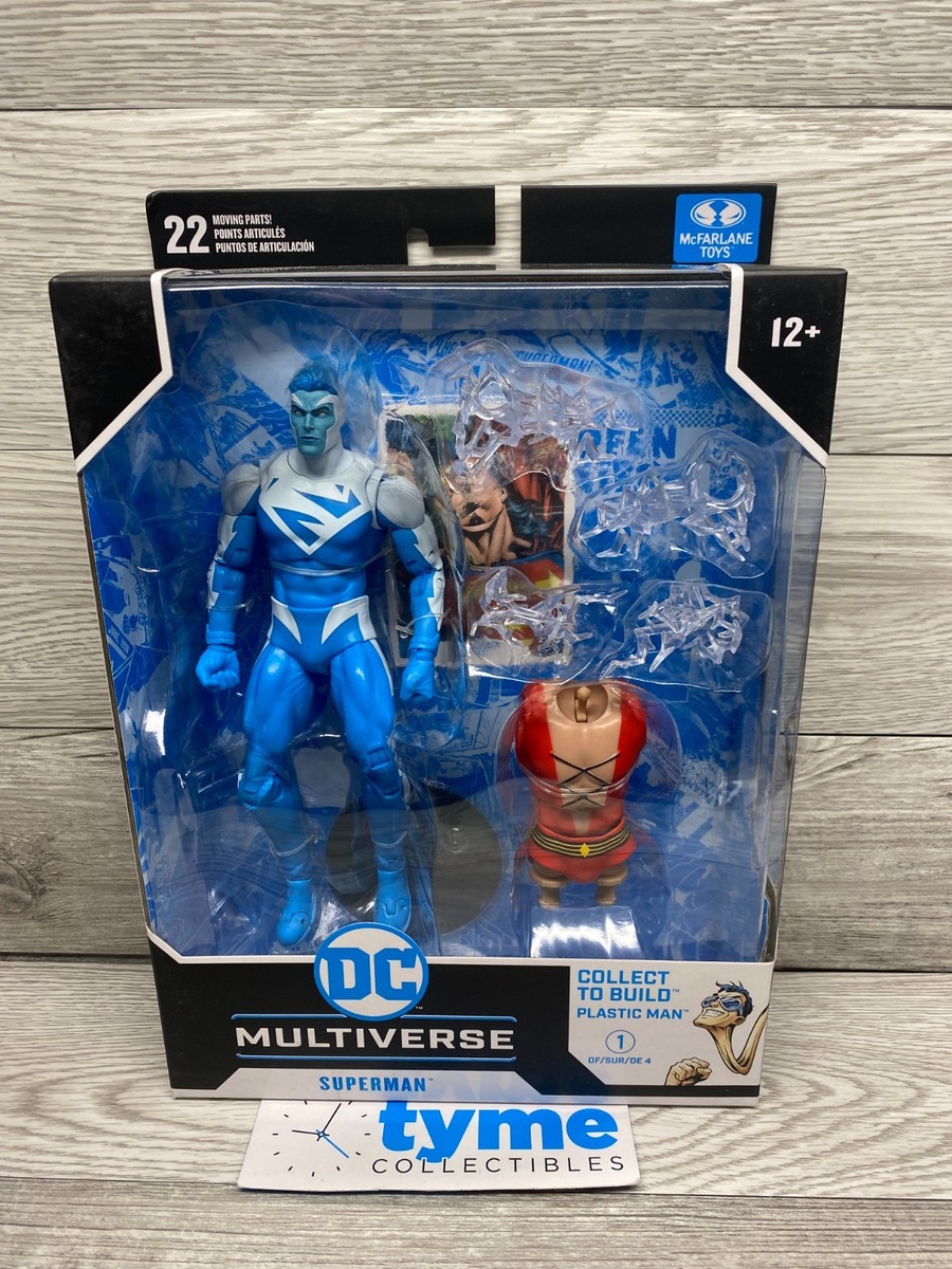 McFarlane DC Multiverse Superman JLA Blue 7