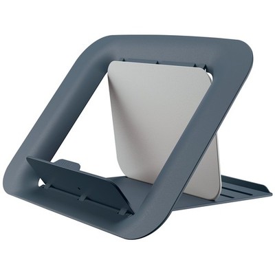 Leitz Ergo Laptop Stand, Adjustable Computer Riser, Portable Pack of 1, Grey