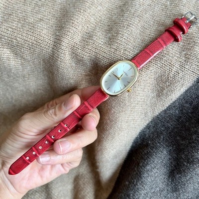 DAMEN ARMBANDUHR  LEDER DAMENUHR QUARZUHR UHR UHREN SCHMUCK ACCESSOIRS (NEU)