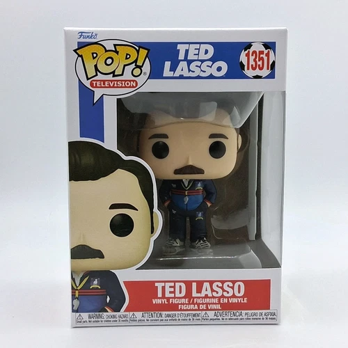Funko POP! Television Ted Lasso in Track Suit #1351 Vinyl Figure Toy Merch Show